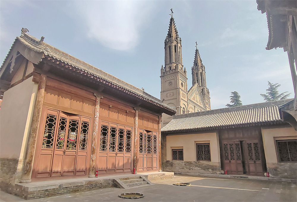 絳州古城靈丘王府完成修繕