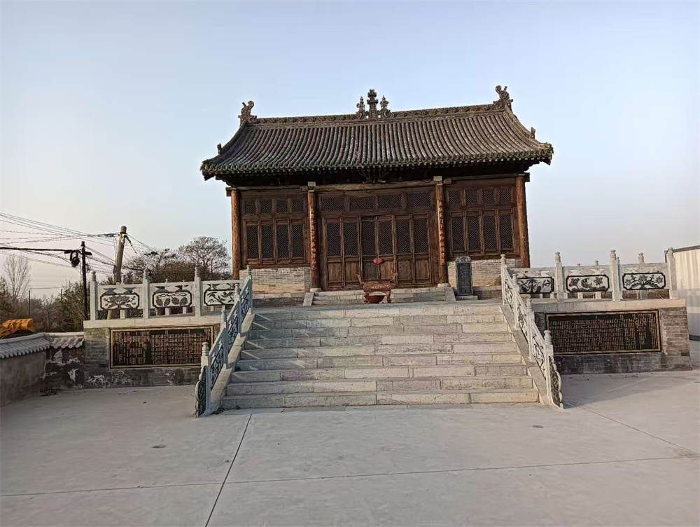 萬(wàn)榮南張禹王廟：“龍頭”古廟映鄉(xiāng)關(guān)